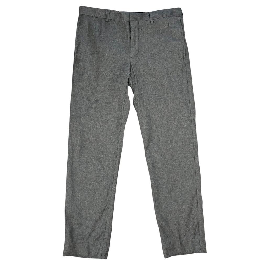 Givenchy Gray Dress Trousers pants professional office wear workwear wool